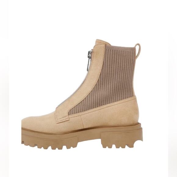 NWOT Women's Steven by Steve Madden Aliyah Front-Zip Boots – Sz 8.5 - Picture 2 of 7